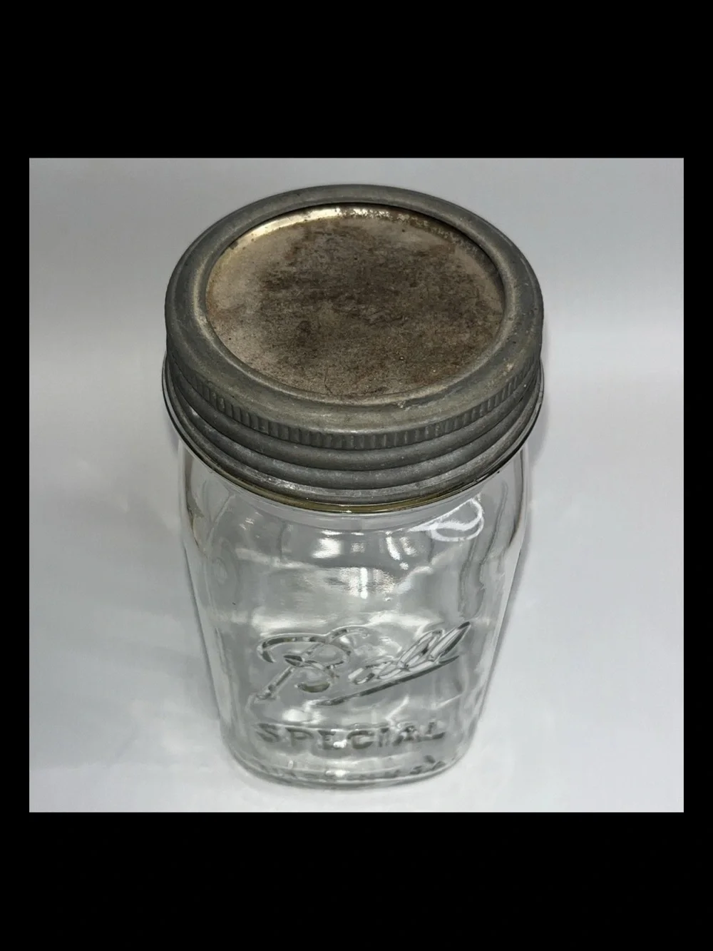 Vtg Ball Special Jar with Metal Lid - Ball Special